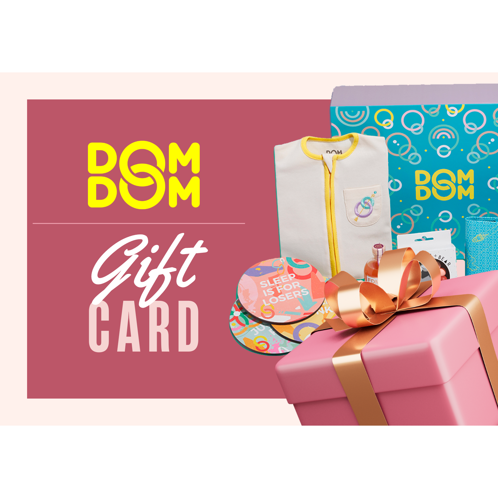 Pink Modern Valentine sDayGiftCertificate