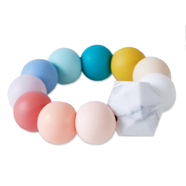 Rainbow Teething Ring